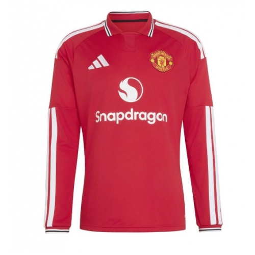 Manchester United Maglia Gara Casa Repliche 2026-27 Maniche Lunghe Manchester United Maglia Gara Casa Repliche 2026-27 Maniche Lunghe